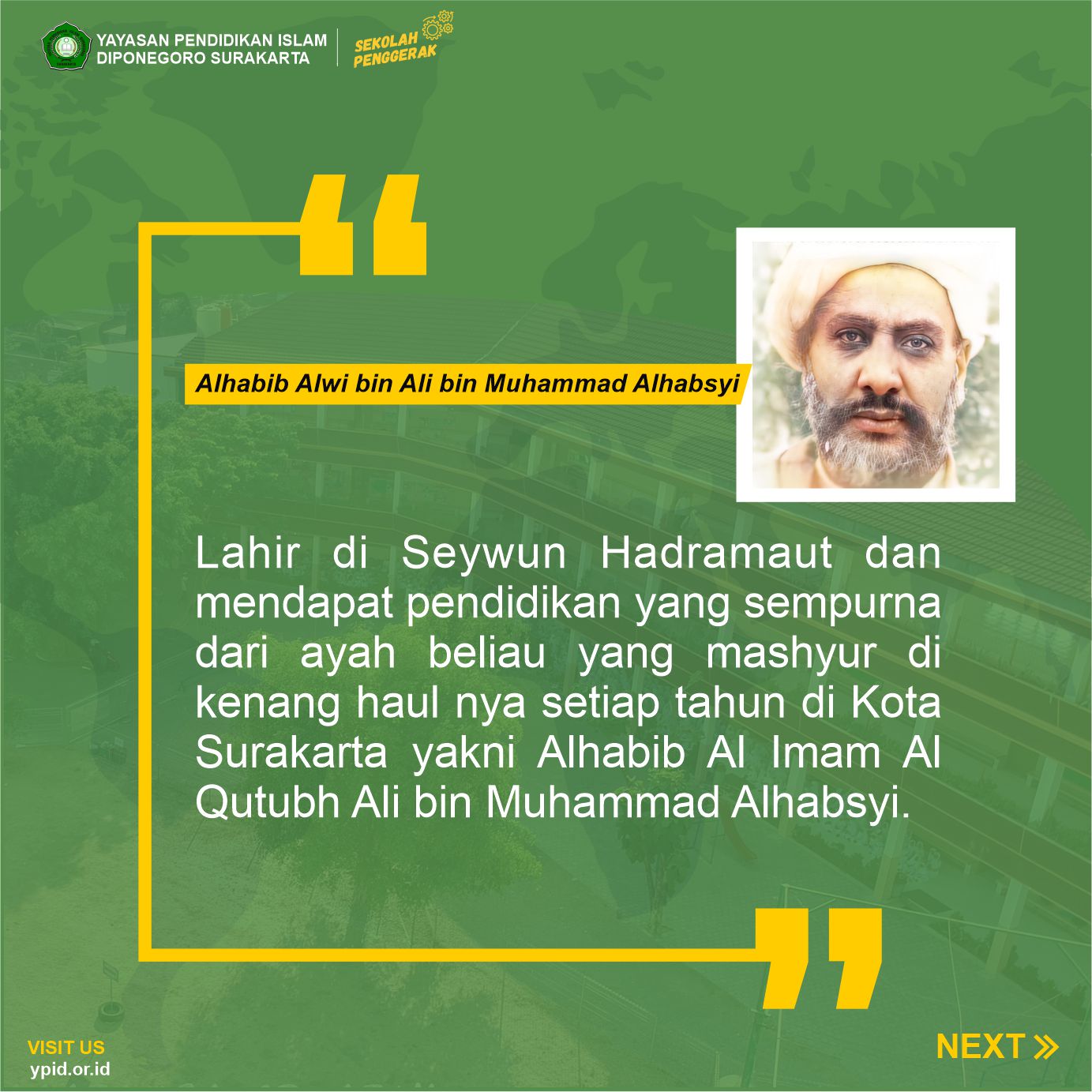 Sosok Pendiri YPID, Profil Alhabib Alwi Bin Ali Bin Muhammad Alhabsyi ...