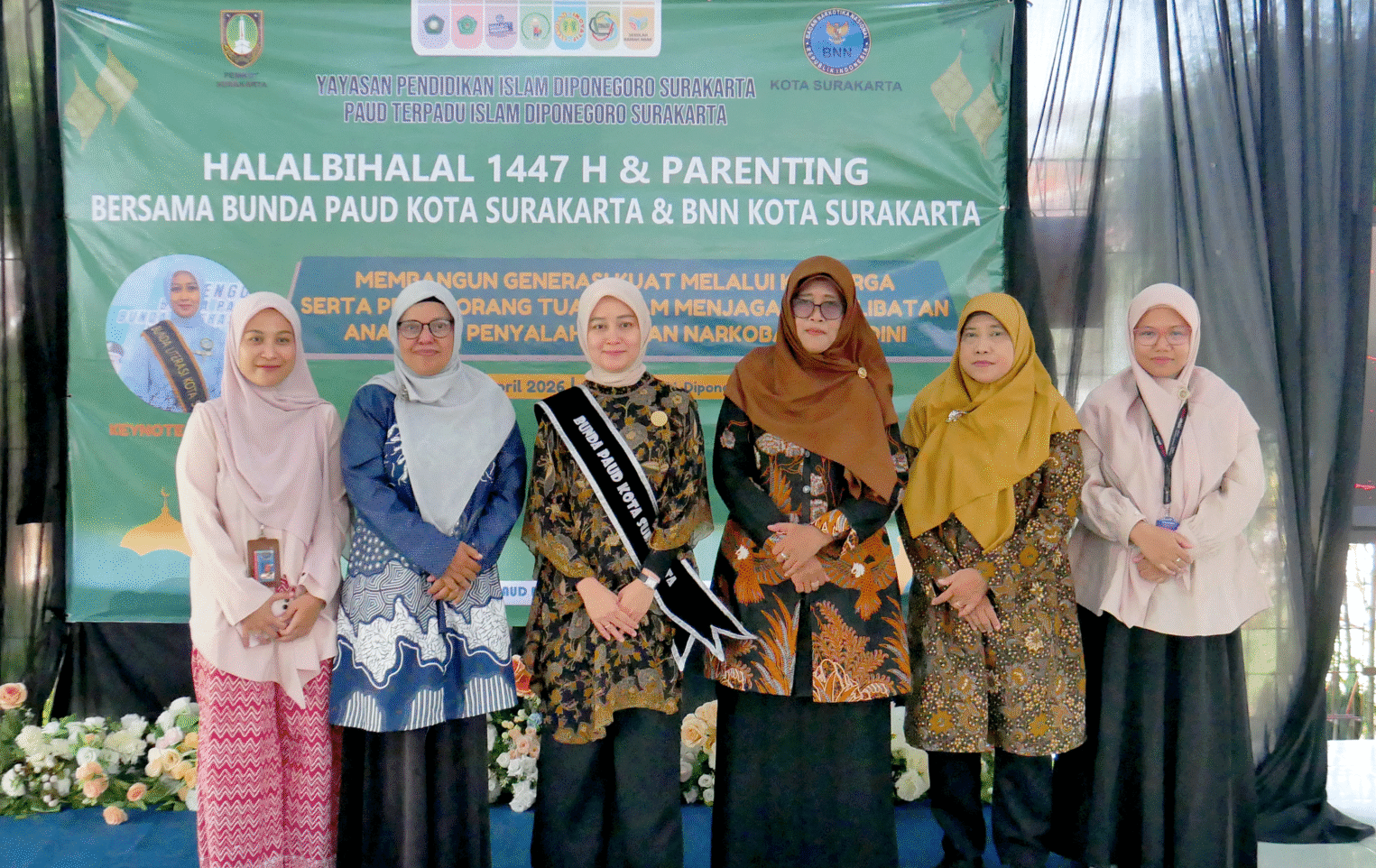 Halal Bihalal 1447 H & Seminar Parenting PAUD Surakarta bersama BNN