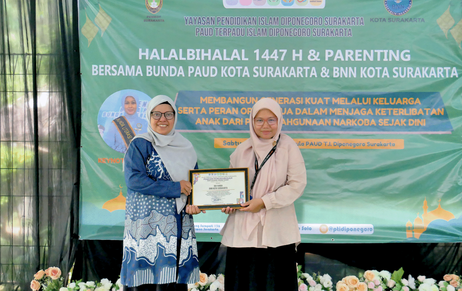Halal Bihalal 1447 H & Seminar Parenting PAUD Surakarta bersama BNN
